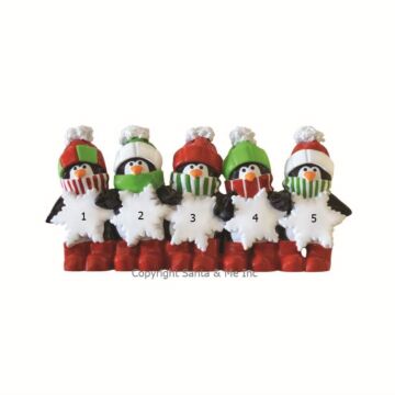 Penguin Snow Flakes /5 - TT575-5 - Santa & Me