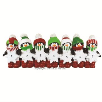 Penguin Snow Flakes /7 - TT575-7 - Santa & Me