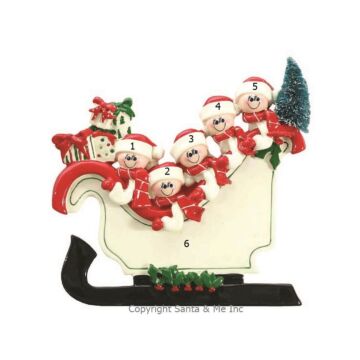 Sleigh Family /5 (Table Decoration)