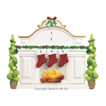 Mantle Fireplace /3 (Table Decoration)