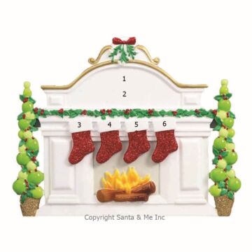 Mantle Fireplace /4 (Table Decoration)