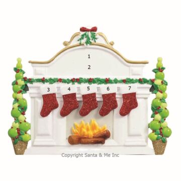 Mantle Fireplace /5 (Table Decoration)