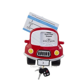 Drivers License Photo Frame - W8203 - Santa & Me