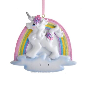 Unicorn Rainbow - W8457 - Santa & Me