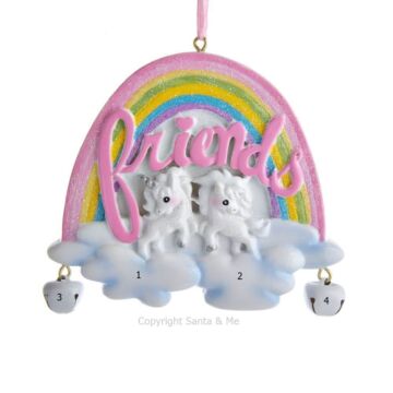 Unicorn Friends - W8458 - Santa & Me