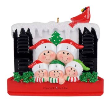 Christmas Window Family / 5