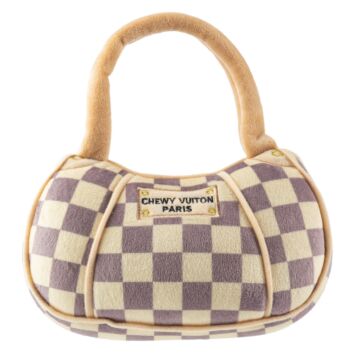 XL - Checker Chewy Vuiton Purse (Pets)