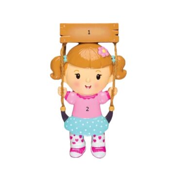 Girl On Swing