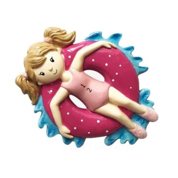 Girl On A Inner Tube