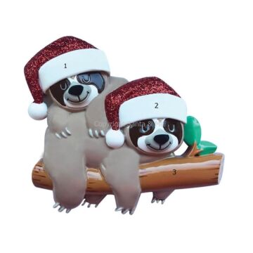 Sloth Family Couple