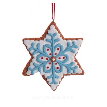 Pastel Blue Star Cookie