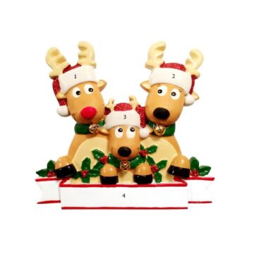 Reindeer Family / 3 (Table Decoration)