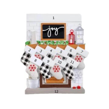 Table Top - Fireplace Mantle / 10