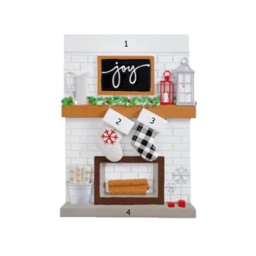 Table Top - Fireplace Mantle Couples 