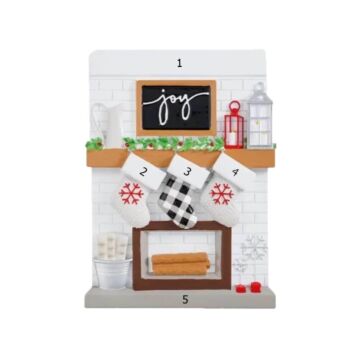 Table Top - Fireplace Mantle / 3