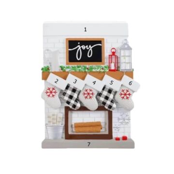 Table Top - Fireplace Mantle / 5