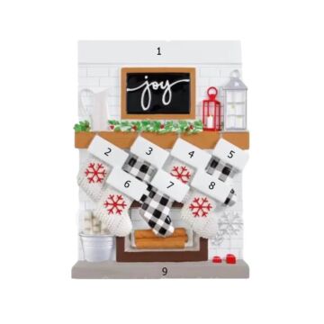 Table Top - Fireplace Mantle / 7
