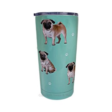 Pug Stainless Steel Tumbler (16oz)