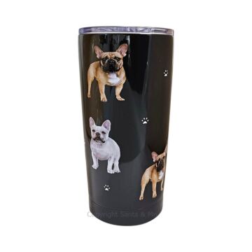 French Bulldog Stainless Steel Tumbler (16oz)