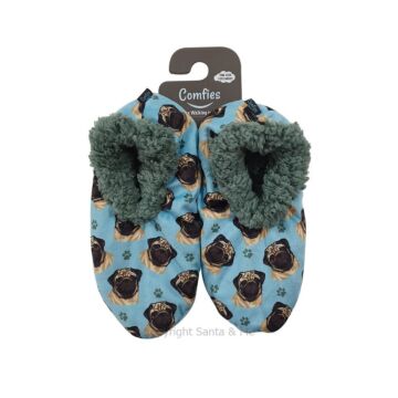 Pug Fawn Slippers Comfies