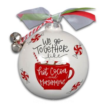 We Go Together - Round Ceramic