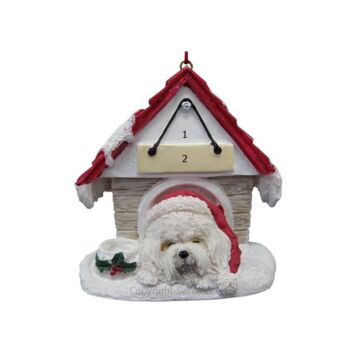 Bichon Frise /Doghouse with Magnet
