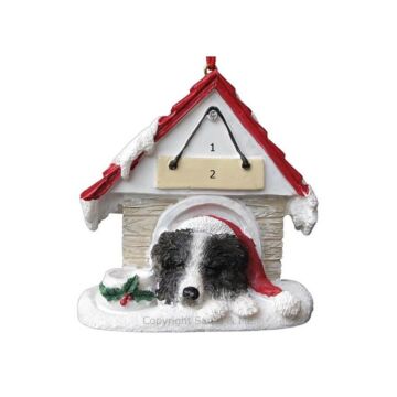 Border Collie /Doghouse with Magnet