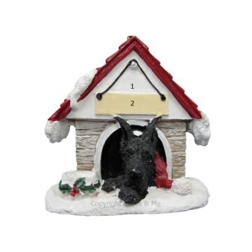 Great Dane Black /Doghouse with Magnet