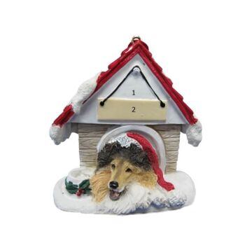 Collie /Doghouse with Magnet