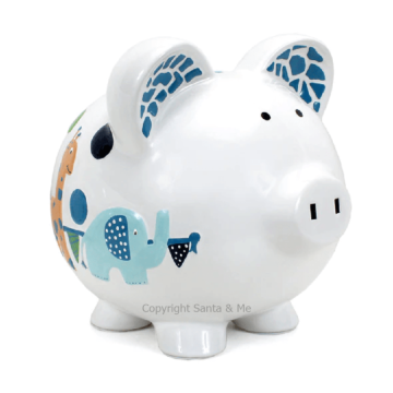Large Circus Piggy Bank