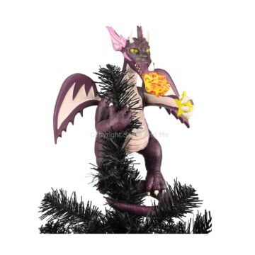 Purple Fire-Breathing Dragon Tree Topper