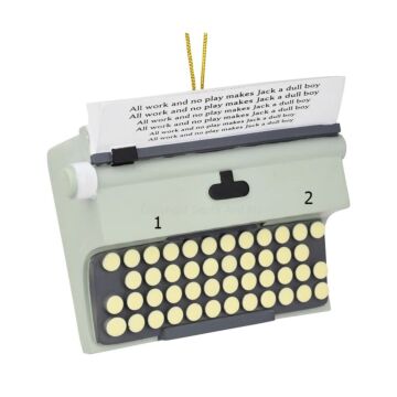 All Work No Play Type Writer