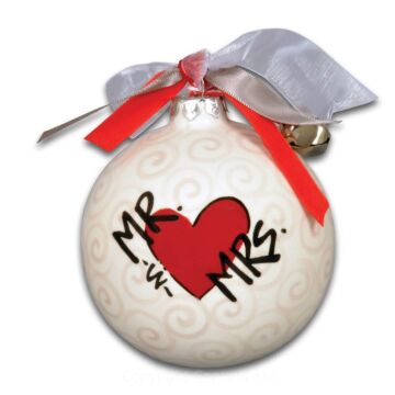 Wedding Christmas - Ceramic Ball