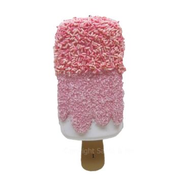 Pink Ice Cream Bar