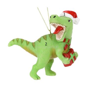Christmas T-Rex