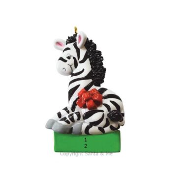 Christmas Zebra
