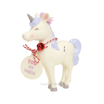 Standing Unicorn Purple - 6002143 - Santa & Me