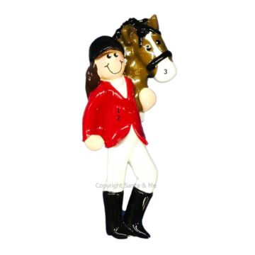 Equestrian Horse Girl /Blonde
