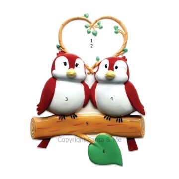 Birds On Branch /2