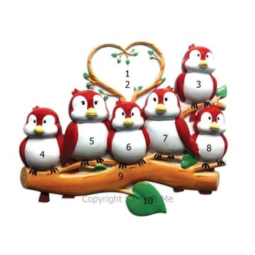 Birds On Branch /6