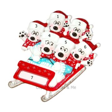 Bears On Sled /6
