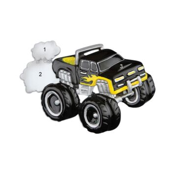 Monster Truck - Yellow Monster Truck - Yellow