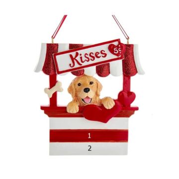 Kisses Golden Retriever