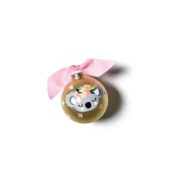Koala Glass Ornament