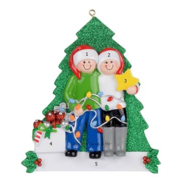 Decorating Tree Couple