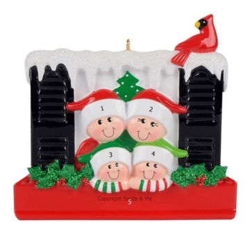 Christmas Window Family / 4