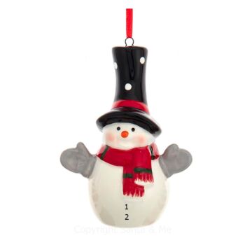 Snowman  with Long Hat