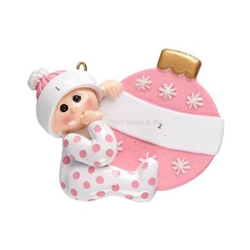 Baby with Ornament / Pink