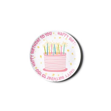 Happy Birthday Girl 10" Dinner Plate 