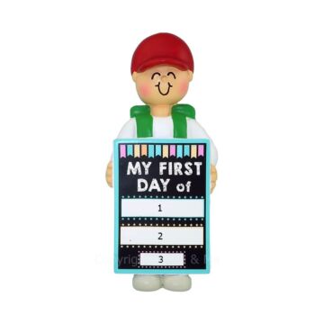 My 1st Day of School Guy 